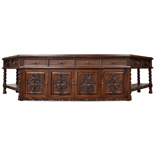 Trotter Trail Transitional Credenza Table
