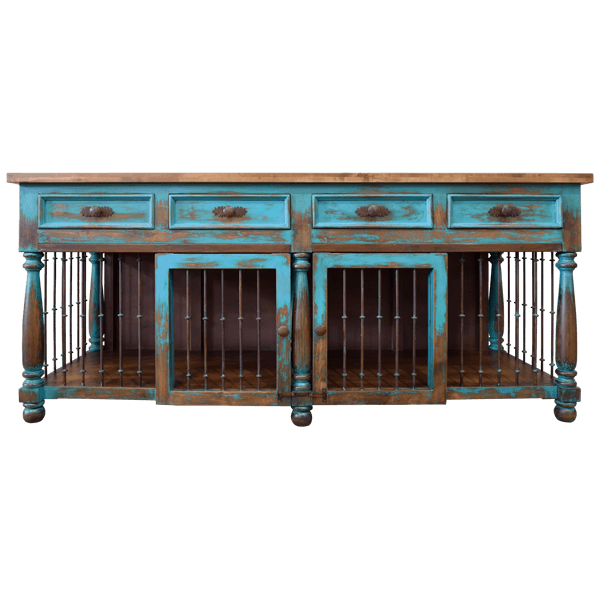 Trail Boss Transitional Credenza Table