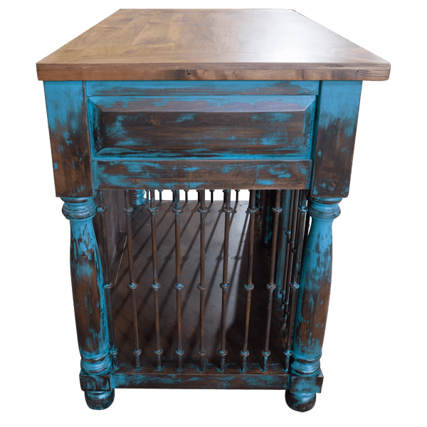 Stagecoach Wash Transitional Credenza Table