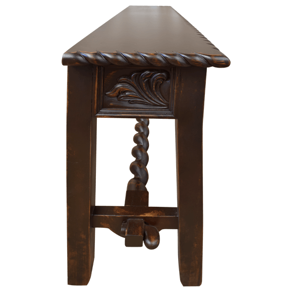 Horseshoe Crossing Console Table
