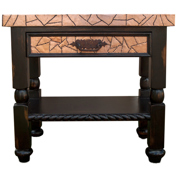 County Line Gunstock Console Table