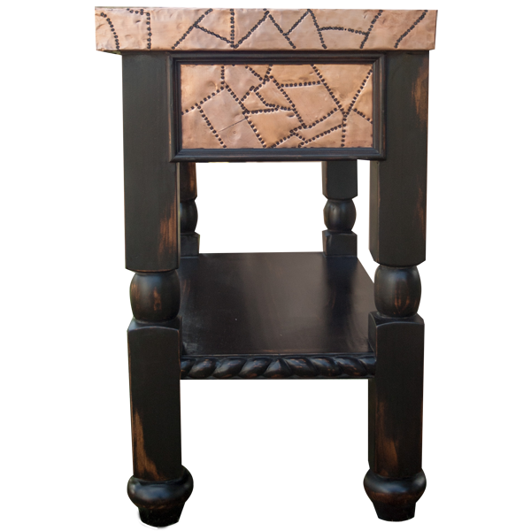 County Line Gunstock Console Table