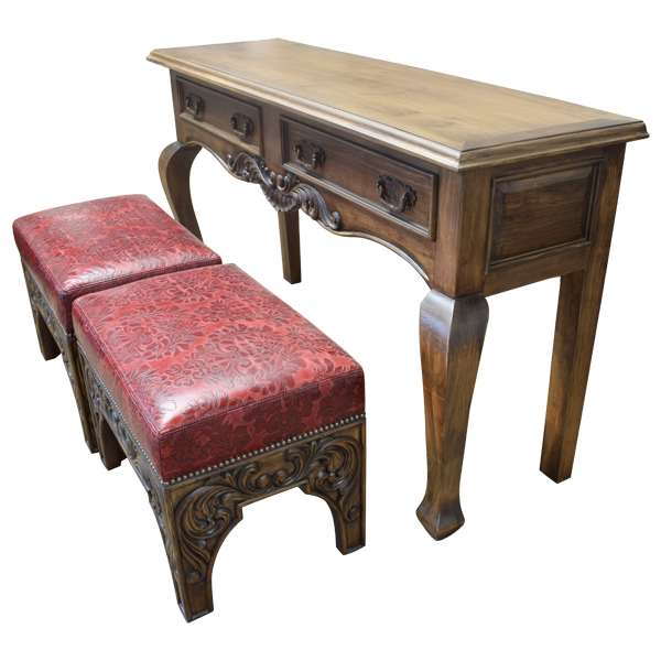 Cattle Iron Console Table
