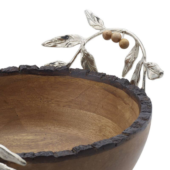 Fitz and Floyd Woodgrove Serving Bowl Photo Box