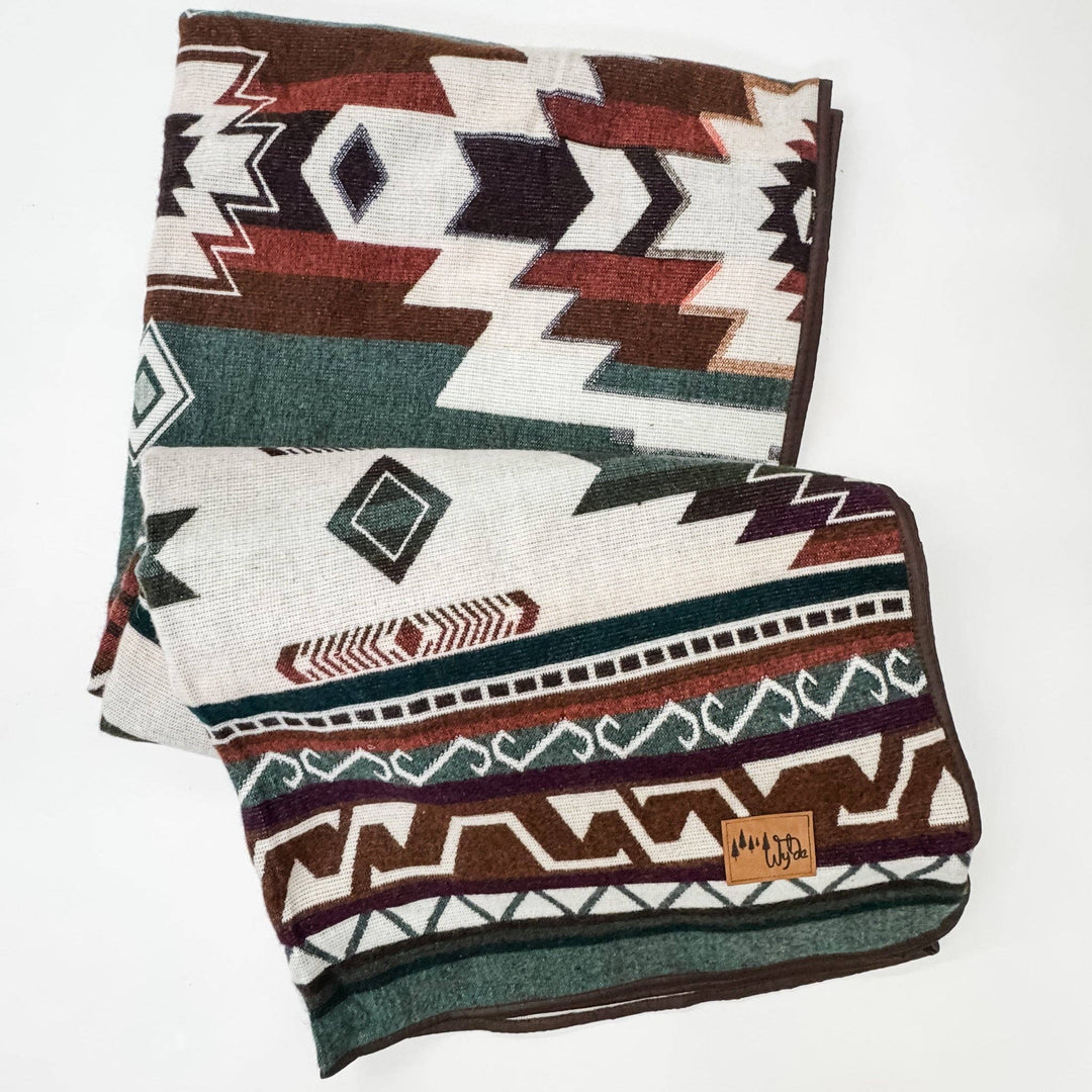 Quilotoa Aztec Reversible Blanket