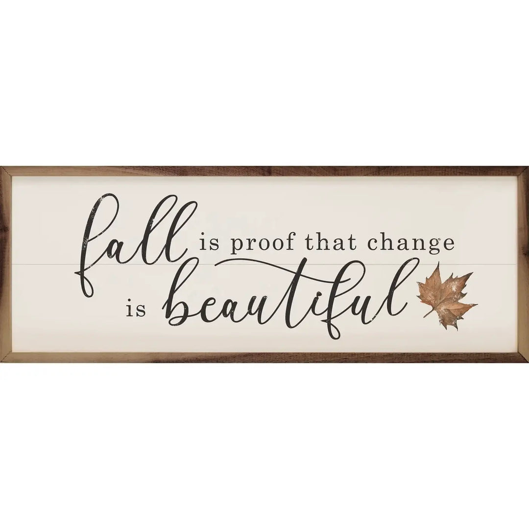 Fall Is Proof White