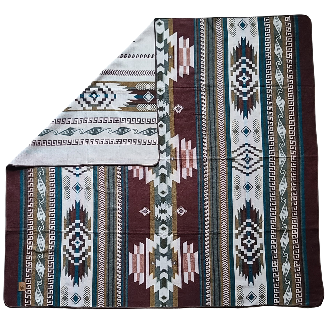 Cayambe Aztec Reversible Blanket