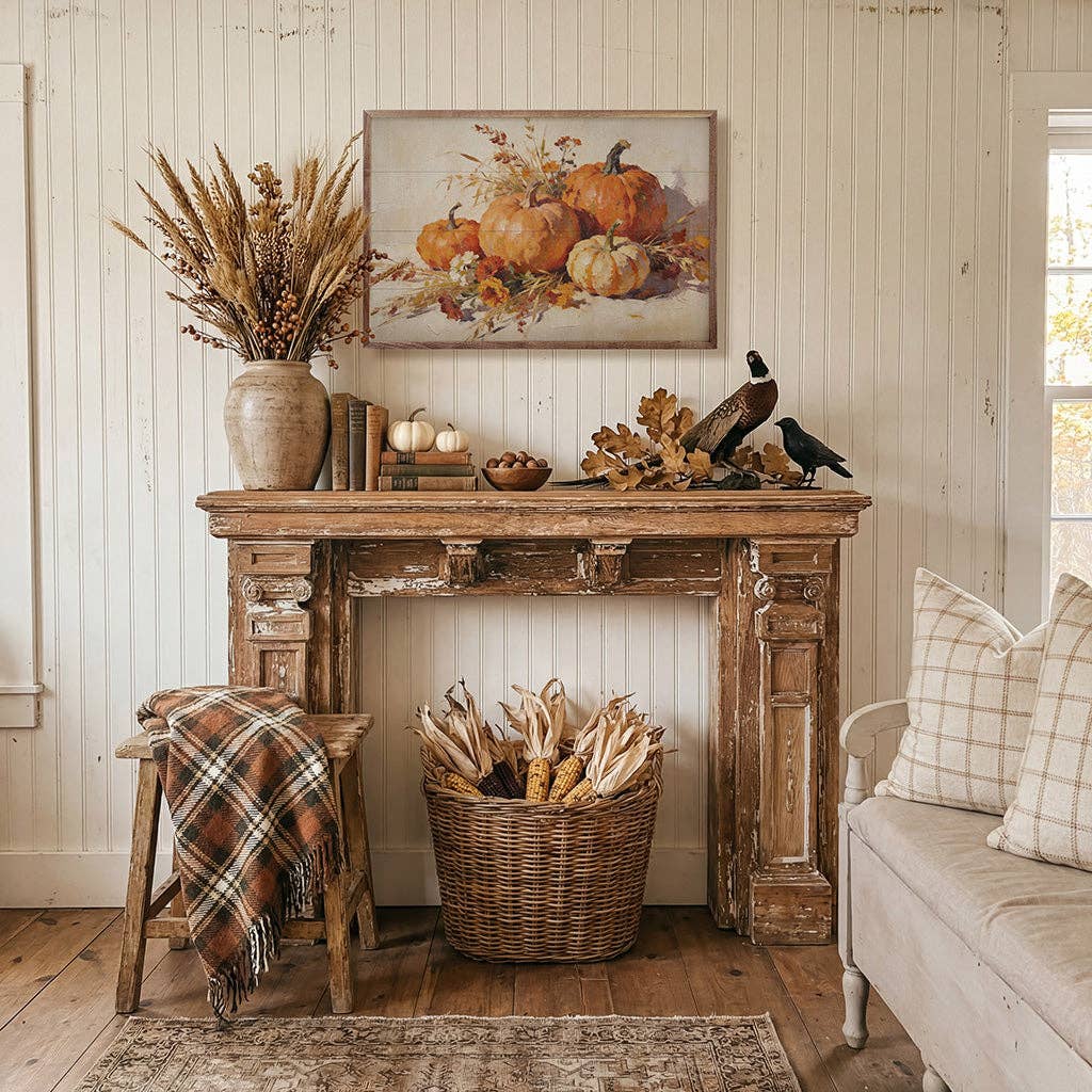 Burnished Orange Harvest Pumpkins