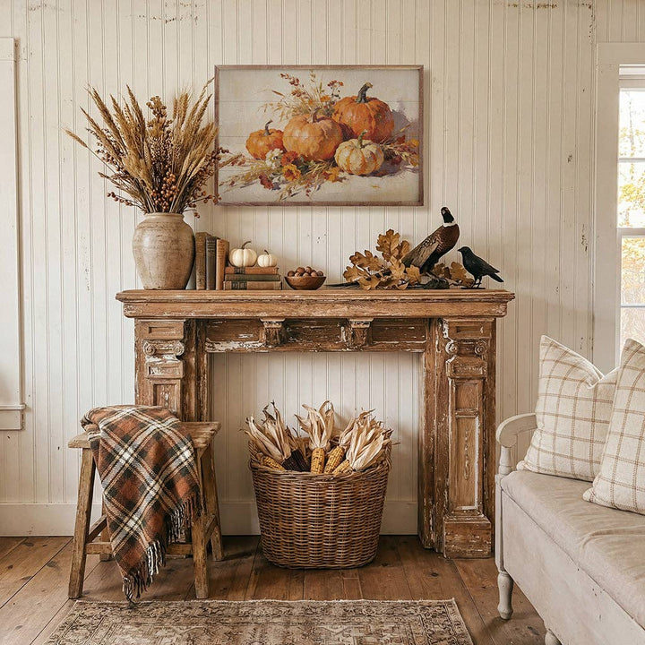 Burnished Orange Harvest Pumpkins