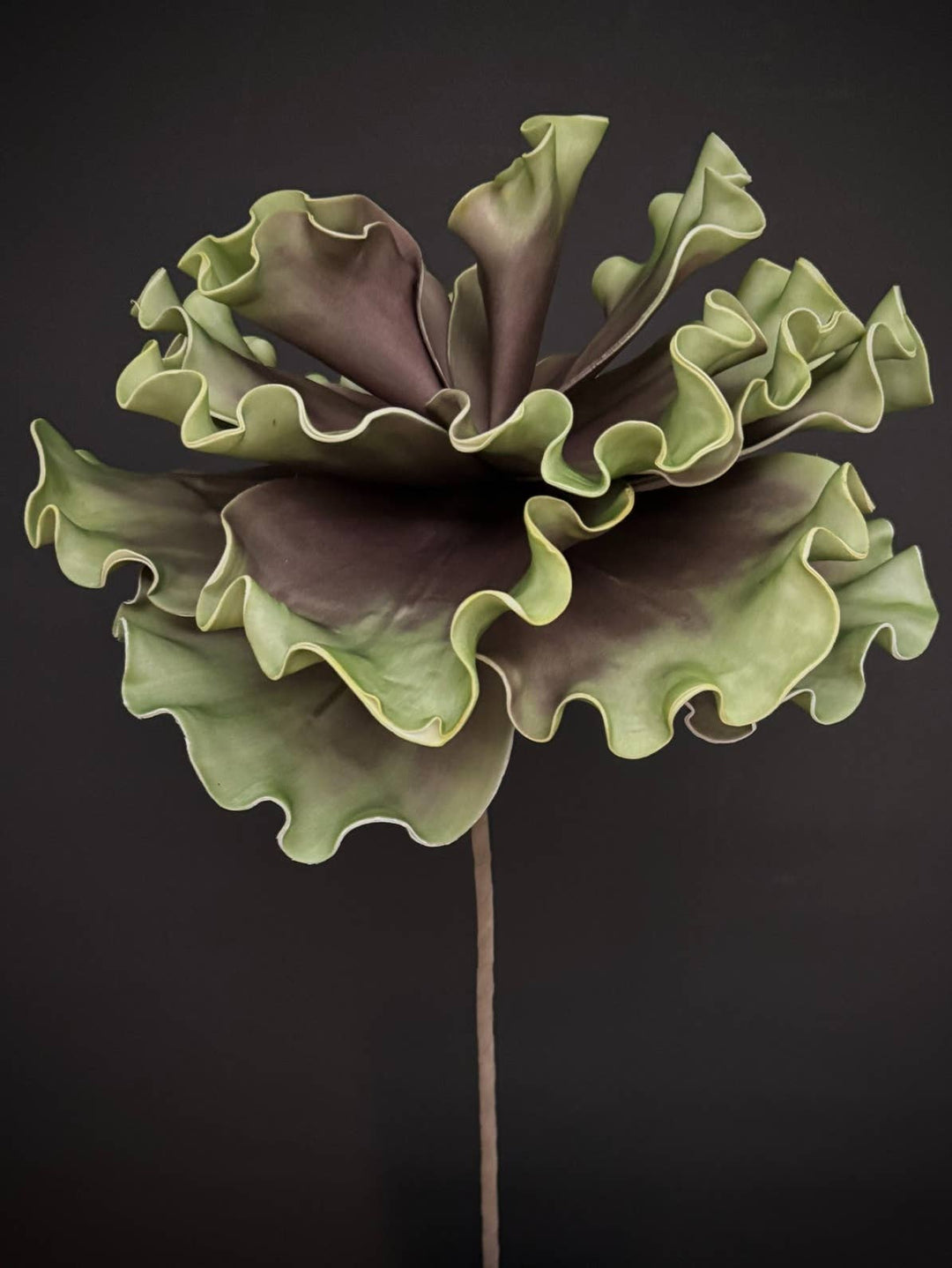 GREEN/BROWN FLOWER 27.5"