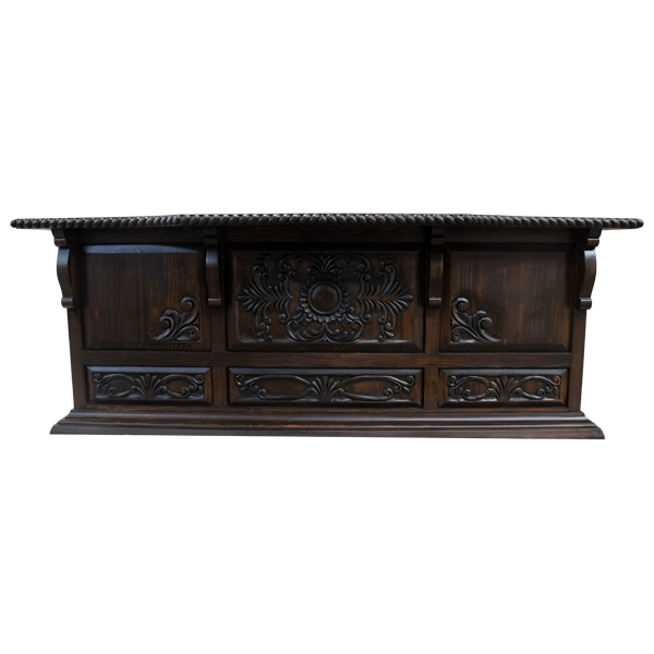 Turtleback Executive Desk