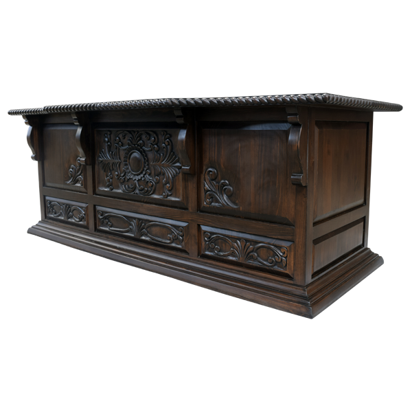 Turtleback Executive Desk