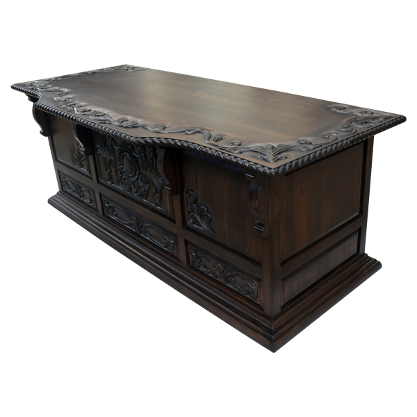 Turtleback Executive Desk