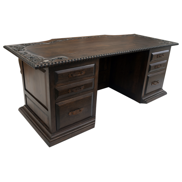 Turtleback Executive Desk