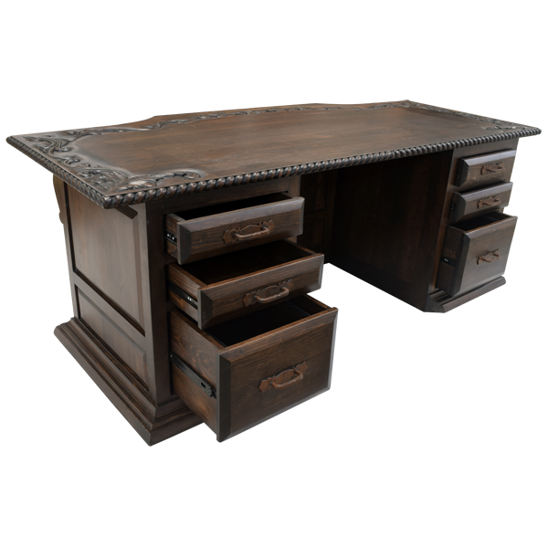 Turtleback Executive Desk