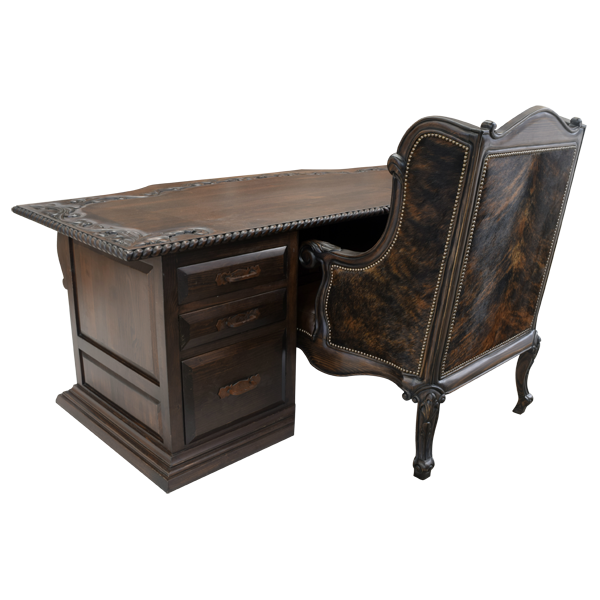 Turtleback Executive Desk