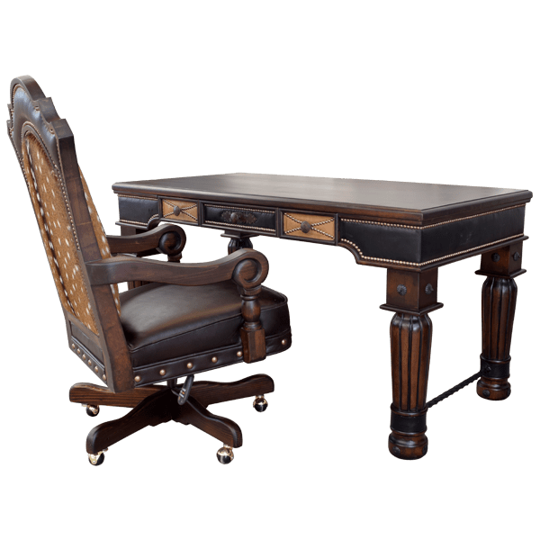 Three Crosses Executive Desk