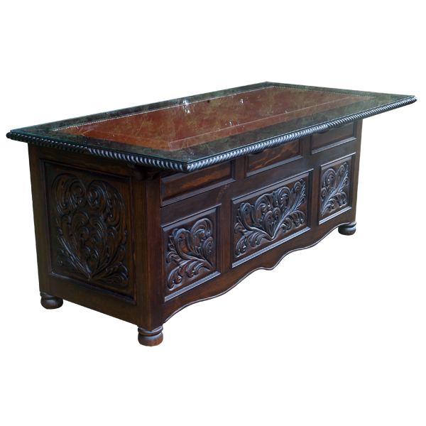 Branded in Bronze Executive Desk
