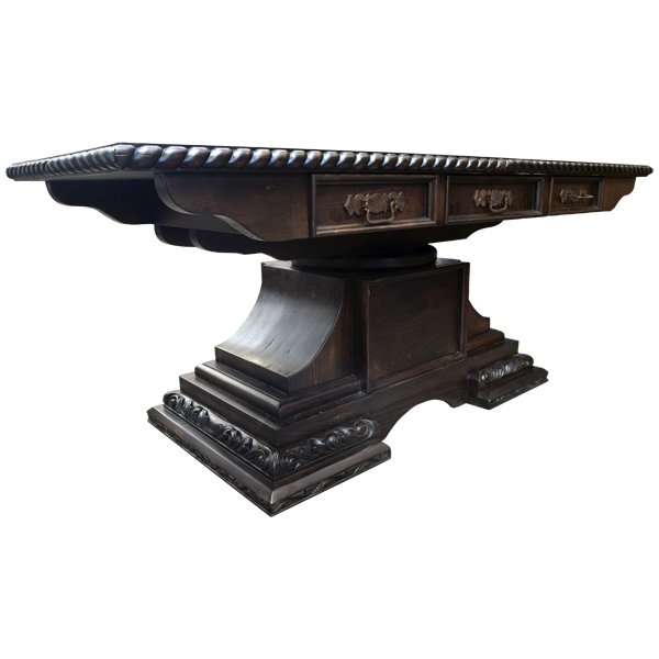 Canyon Etched Executive Desk