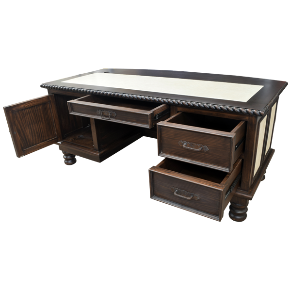 Keyhole Style Executive Desk
