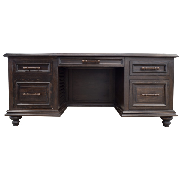 Cactus Blossom Executive Desk