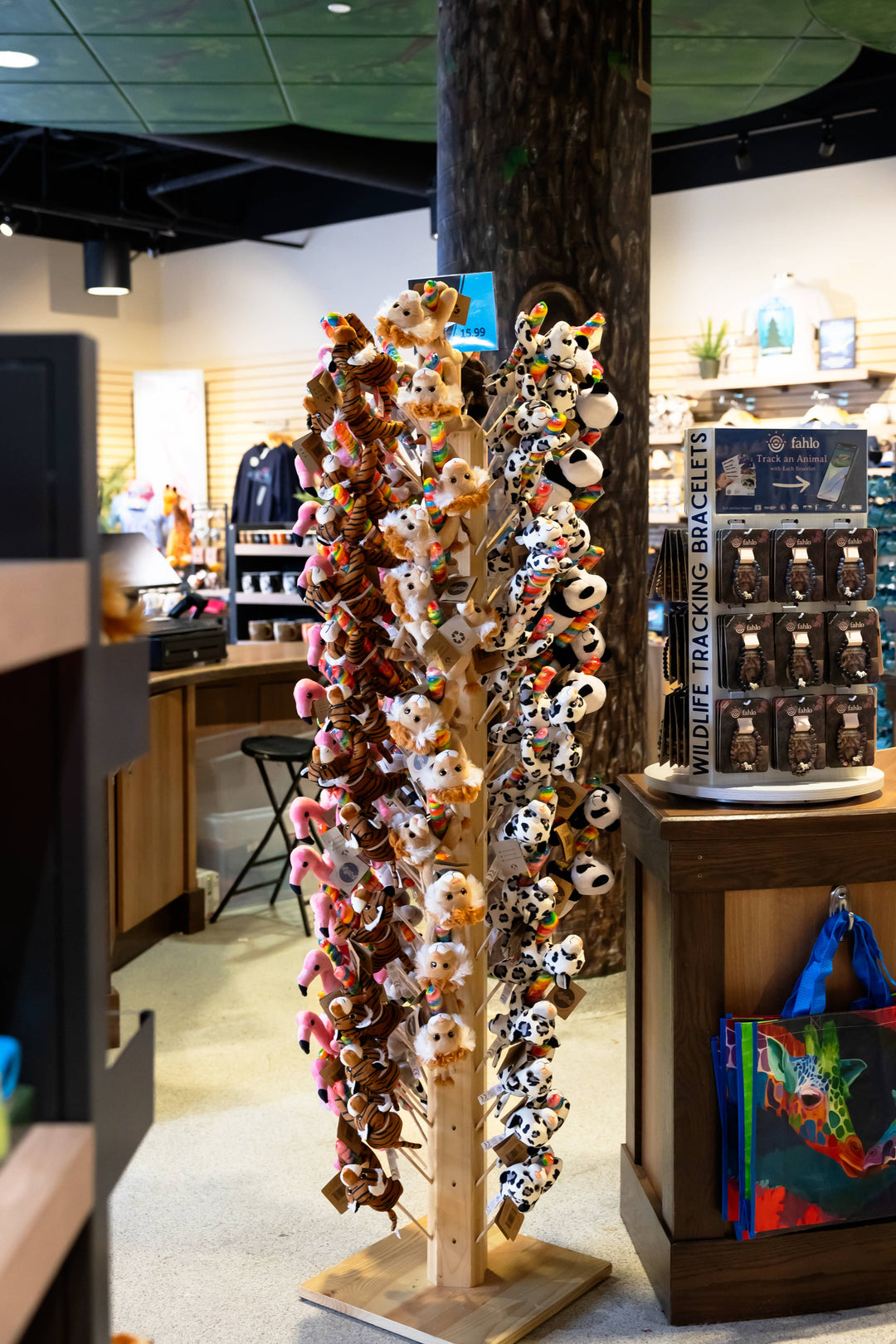 9" Lollyplush Dog Asst w/ 14" Rainbow Lollipop