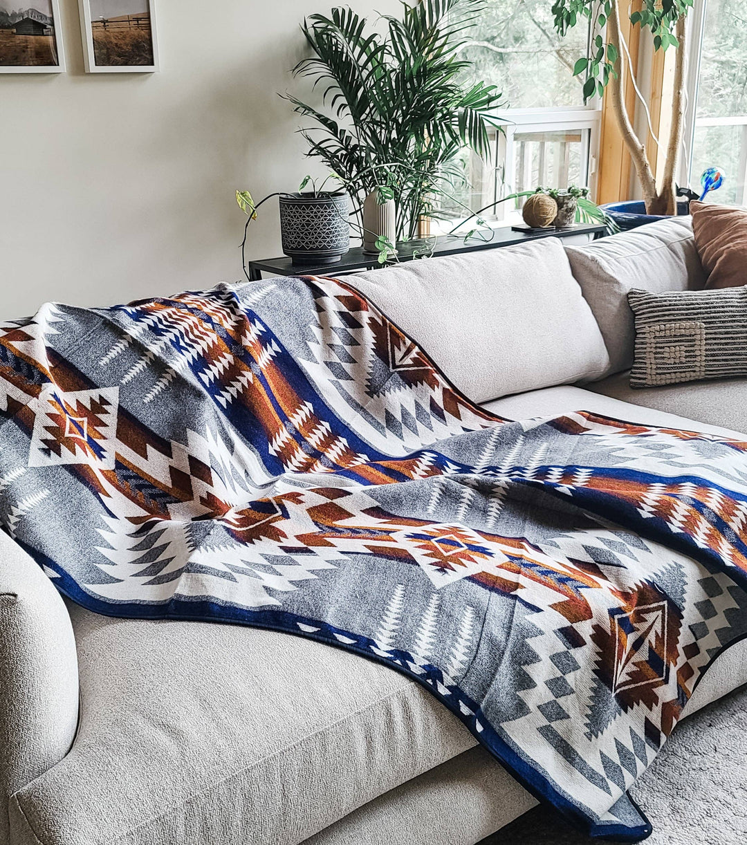 Mica Aztec Reversible Blanket