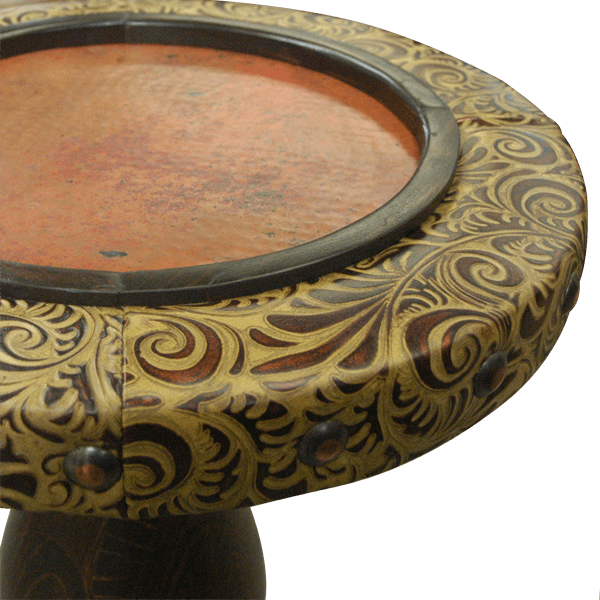 Painted Poppy Transitional Table