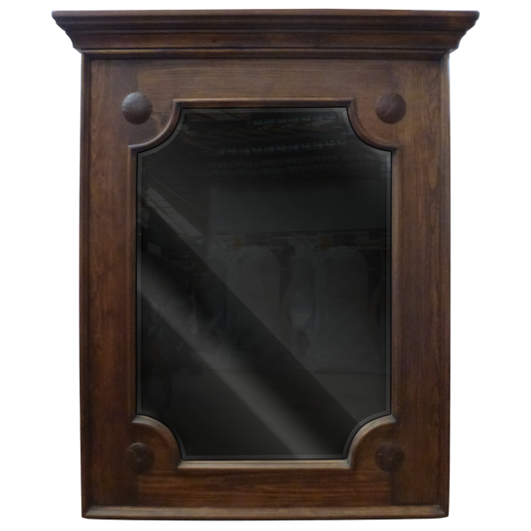 Spanish Moss Handcrafted Mirror