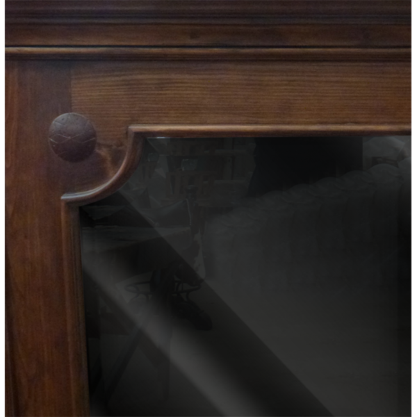 Spanish Moss Handcrafted Mirror