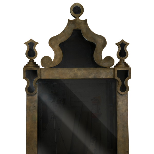 Whispering Wind Handcrafted Mirror
