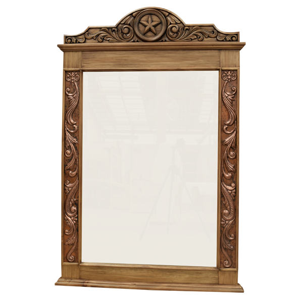 Buckskin Handcrafted Mirror