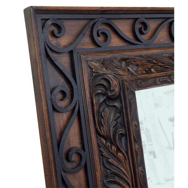 Bobcat Crossing Handcrafted Mirror