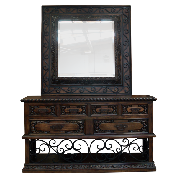 Bobcat Crossing Handcrafted Mirror