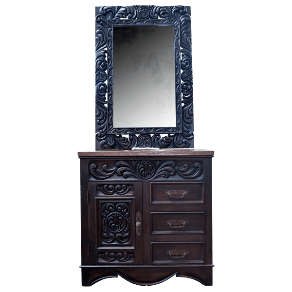 Desert Marigold Handcrafted Mirror