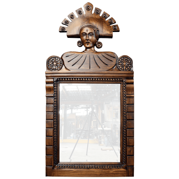 Ash Bluff Handcrafted Mirror