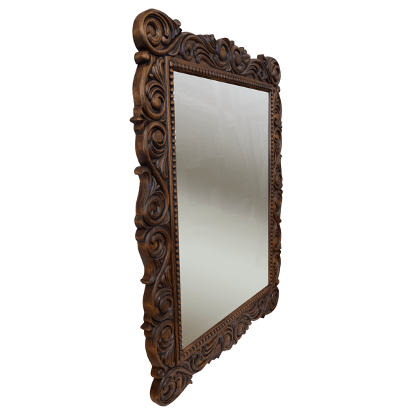 Honey Hickory Handcrafted Mirror