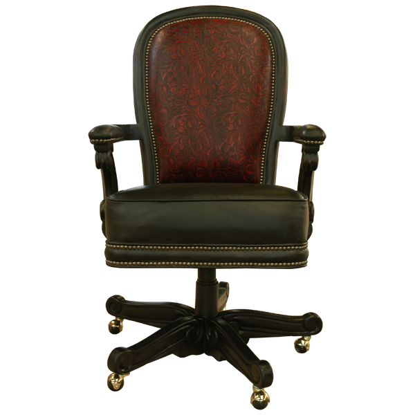 Ironwood Floral Executive Office Chair