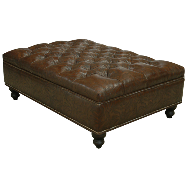 Bisonwood Ottoman