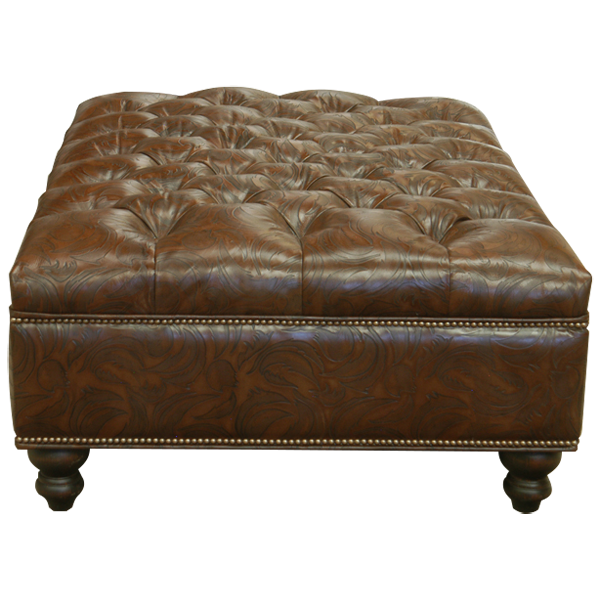 Bisonwood Ottoman
