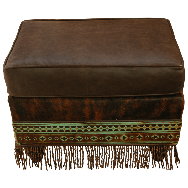 Broken Arrow Ottoman