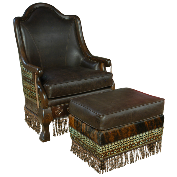 Broken Arrow Ottoman
