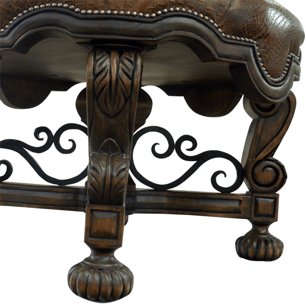 Longhorn Bluff Ottoman