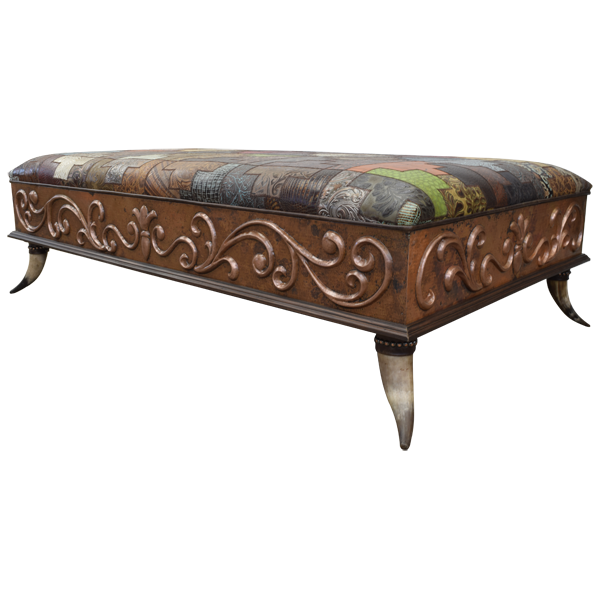 Silver Canyon Ottoman