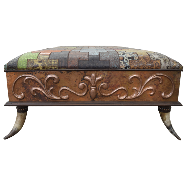 Silver Canyon Ottoman