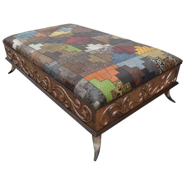 Silver Canyon Ottoman