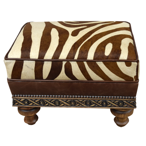 Zuni Native Ottoman