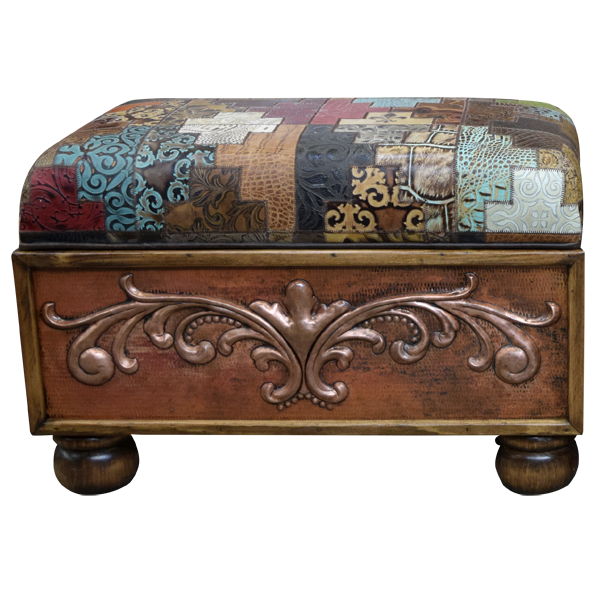 Straight Flush Ottoman