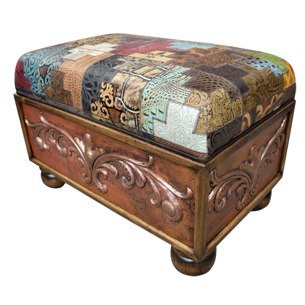 Straight Flush Ottoman