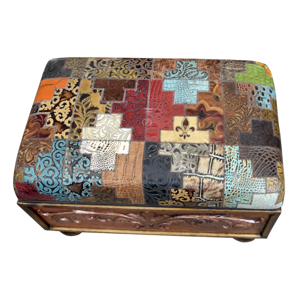 Straight Flush Ottoman